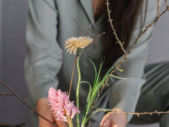 Person feeling energized and balanced in a bright, open space.